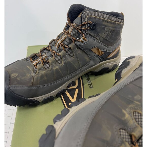 Men's Targhee III Waterproof Mid Sz. 15 Black Olive/Golden Brown New~~ - Picture 7 of 8